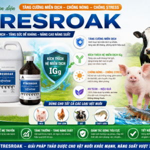 Stresroak Liquid - Thảo dược chống stress, tăng cường miễn dịch